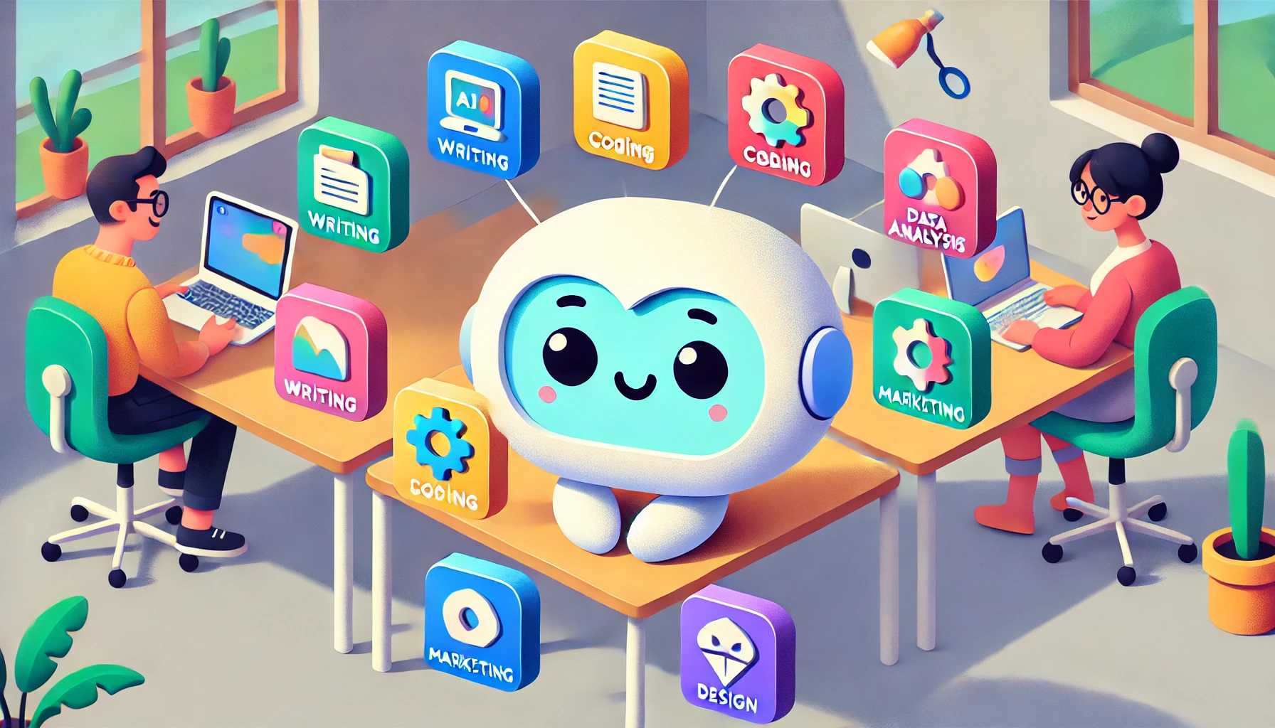 AI coworker with various task plugins